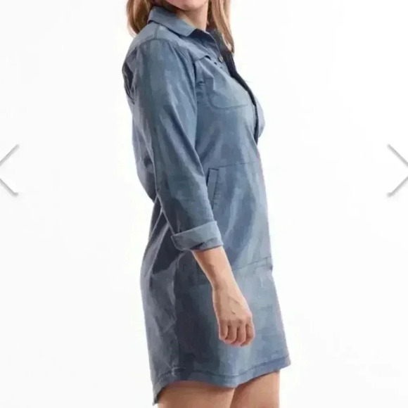 Title Nine Wren Utility Shirt Dress - Miku - Picture 5 of 8